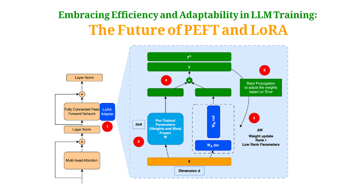 Embracing Efficiency and Adaptability in LLM Training: The Future of PEFT and LoRA